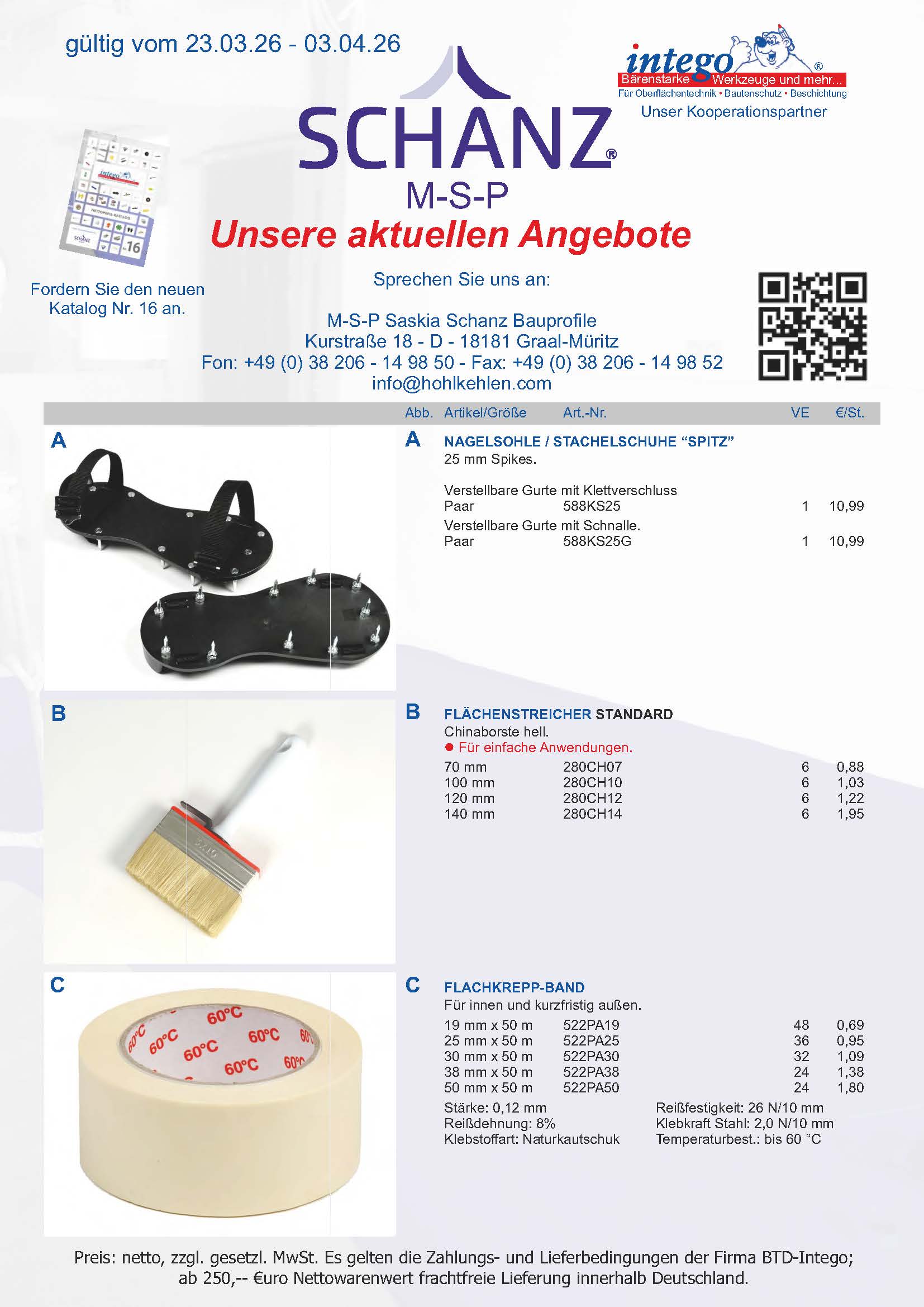 MSP Saskia Schanz Bauprofile, Lietz, Korte, Iris Reimann, LMS, Bema, MSP Schanz, Multitool, Intego, Vexcolt, Gummischieber, Nivilli, Bodenbeschichtung, Ernst Schanz, Rolf Menges, Bauchem, Silikal, Bema, Sika, Sto