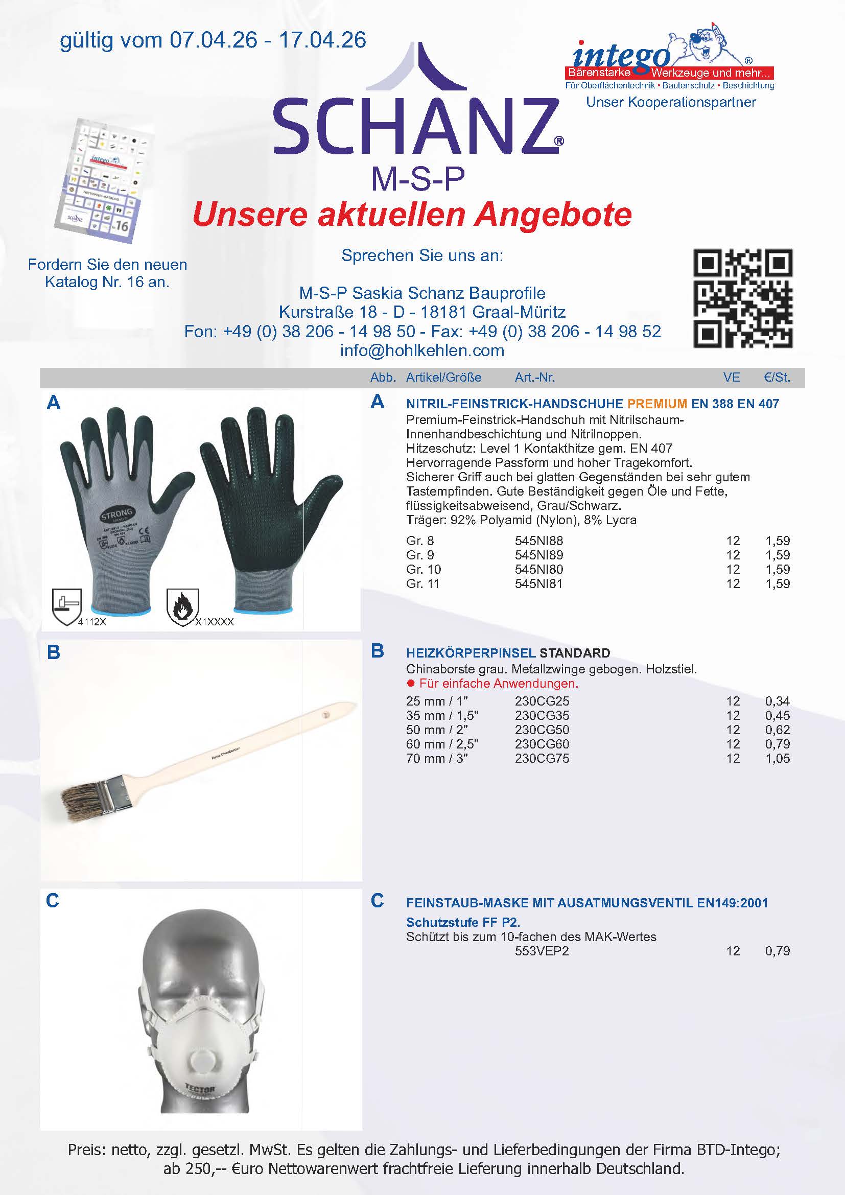 MSP Saskia Schanz Bauprofile, Lietz, Korte, Iris Reimann, LMS, Bema, MSP Schanz, Multitool, Intego, Vexcolt, Gummischieber, Nivilli, Bodenbeschichtung, Ernst Schanz, Rolf Menges, Bauchem, Silikal, Bema, Sika, Sto