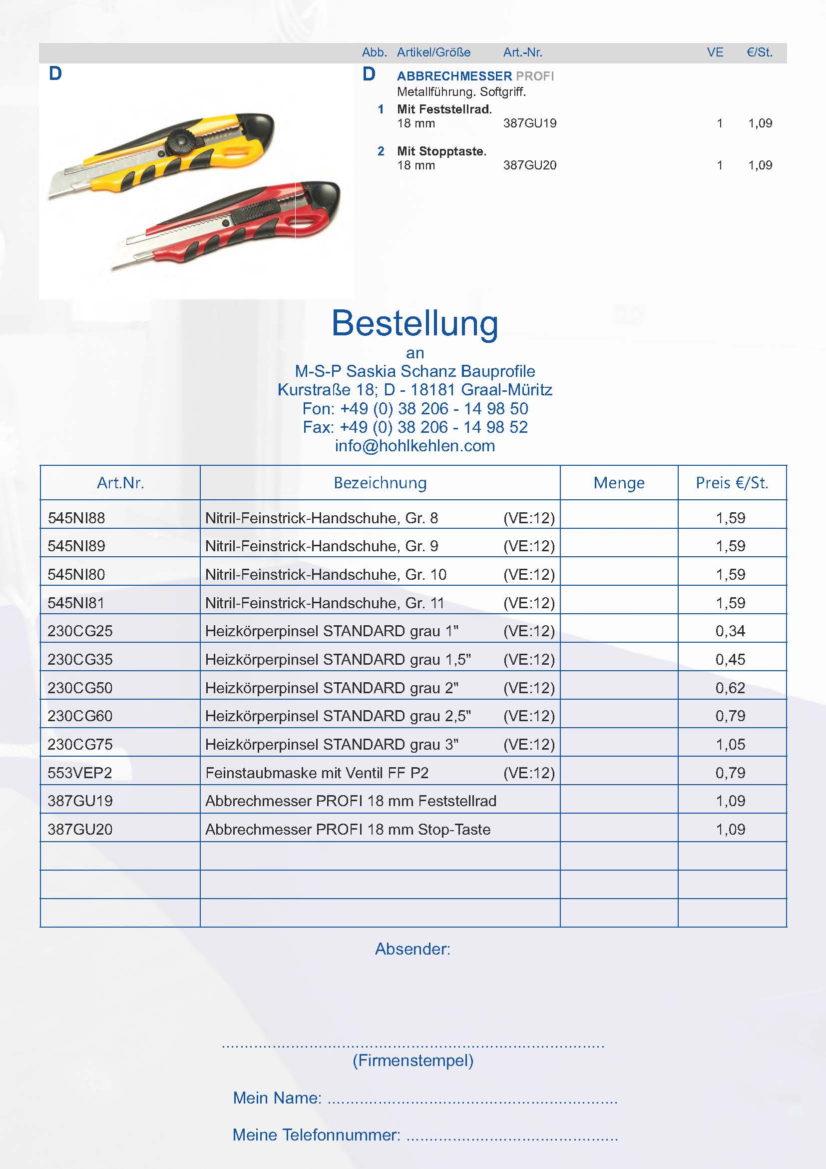 MSP Saskia Schanz Bauprofile, Lietz, Korte, Iris Reimann, LMS, Bema, MSP Schanz, Multitool, Intego, Vexcolt, Gummischieber, Nivilli, Bodenbeschichtung, Ernst Schanz, Rolf Menges, Bauchem, Silikal, Bema, Sika, StoMSP Saskia Schanz Bauprofile, MSP Schanz, Multitool, Intego, Vexcolt, Gummischieber, Nivilli, Bodenbeschichtung, Ernst Schanz, Rolf Menges, Bauchem, Silikal, Bema, Sika, Sto