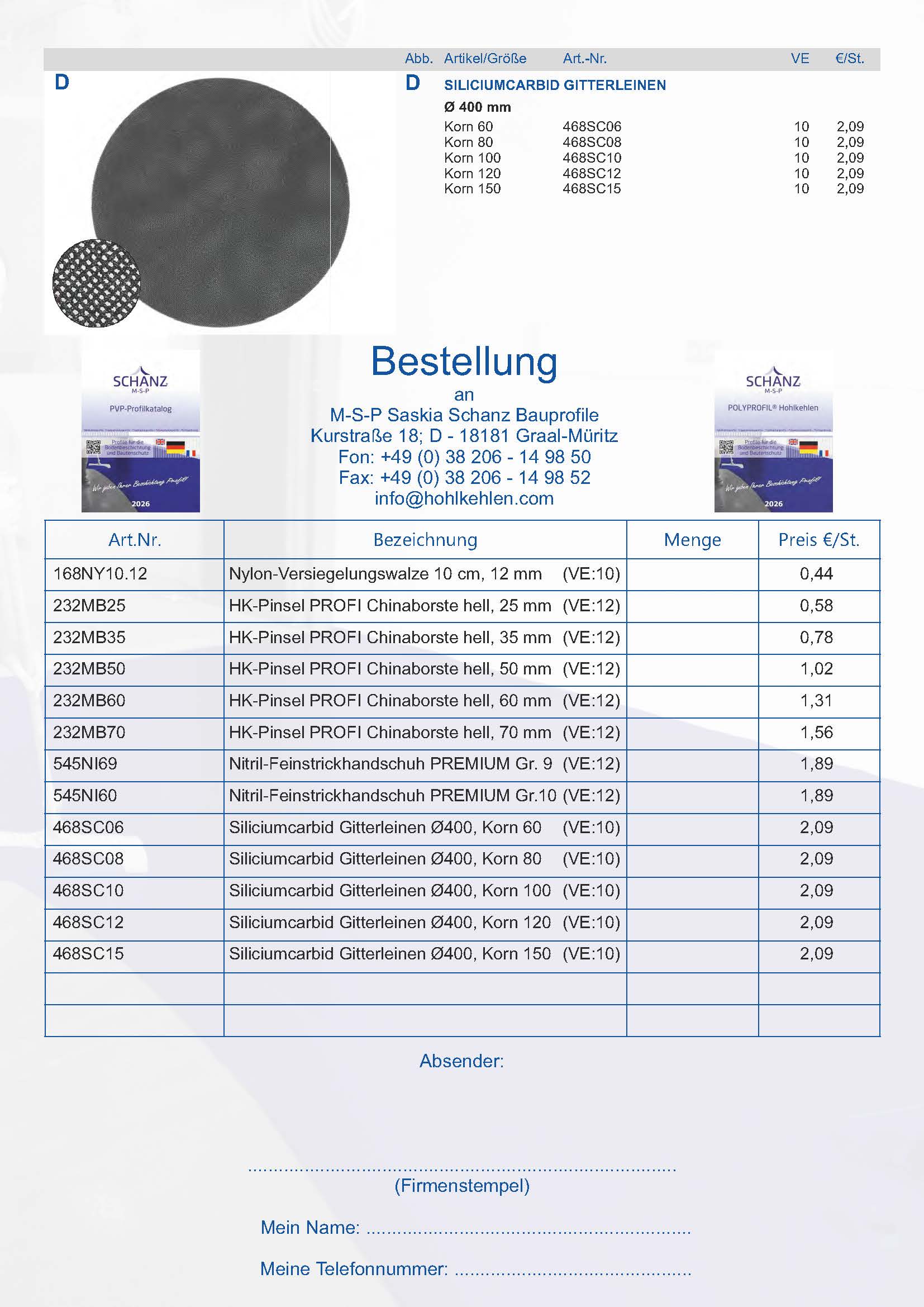 MSP Saskia Schanz Bauprofile, Lietz, Korte, Iris Reimann, LMS, Bema, MSP Schanz, Multitool, Intego, Vexcolt, Gummischieber, Nivilli, Bodenbeschichtung, Ernst Schanz, Rolf Menges, Bauchem, Silikal, Bema, Sika, StoMSP Saskia Schanz Bauprofile, MSP Schanz, Multitool, Intego, Vexcolt, Gummischieber, Nivilli, Bodenbeschichtung, Ernst Schanz, Rolf Menges, Bauchem, Silikal, Bema, Sika, Sto
